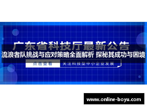 流浪者队挑战与应对策略全面解析 探秘其成功与困境